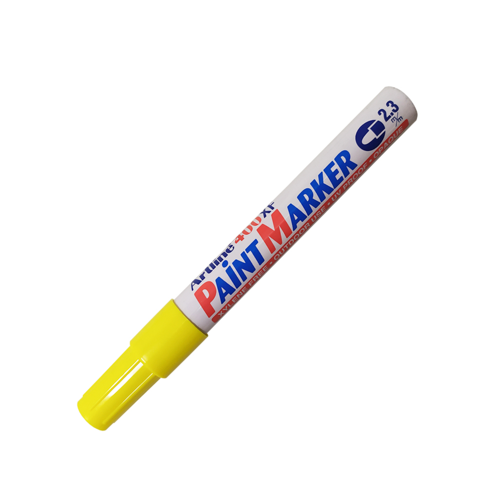 MARCADOR ARTLINE PINTURA PUNTO GRUESO EK-400 AMARILLO