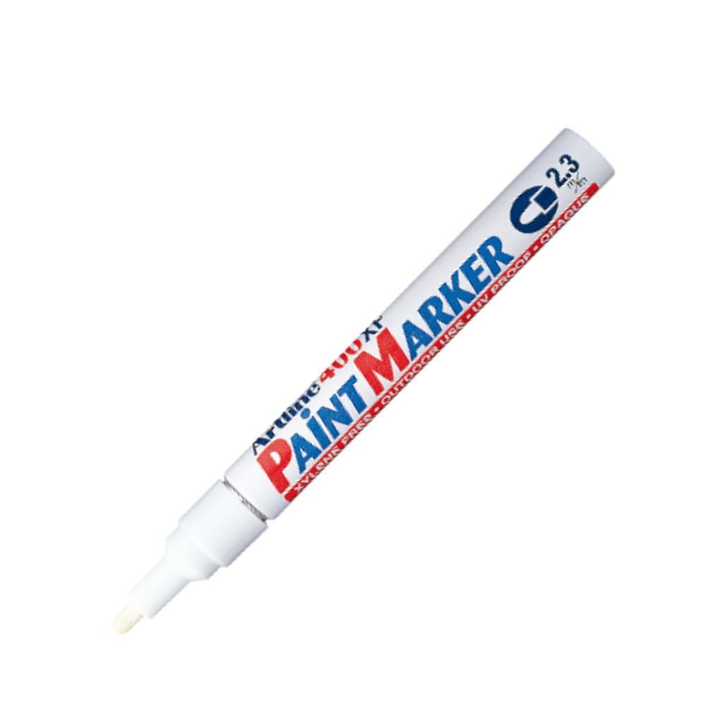 MARCADOR ARTLINE PINTURA PUNTO GRUESO EK-400 BLANCO