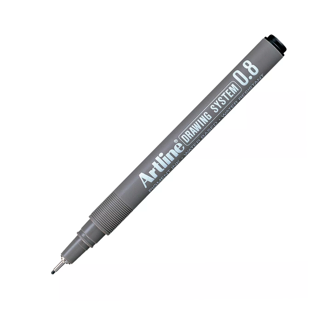 ESTILOGRAFO ARTLINE 0.8MM NEGRO