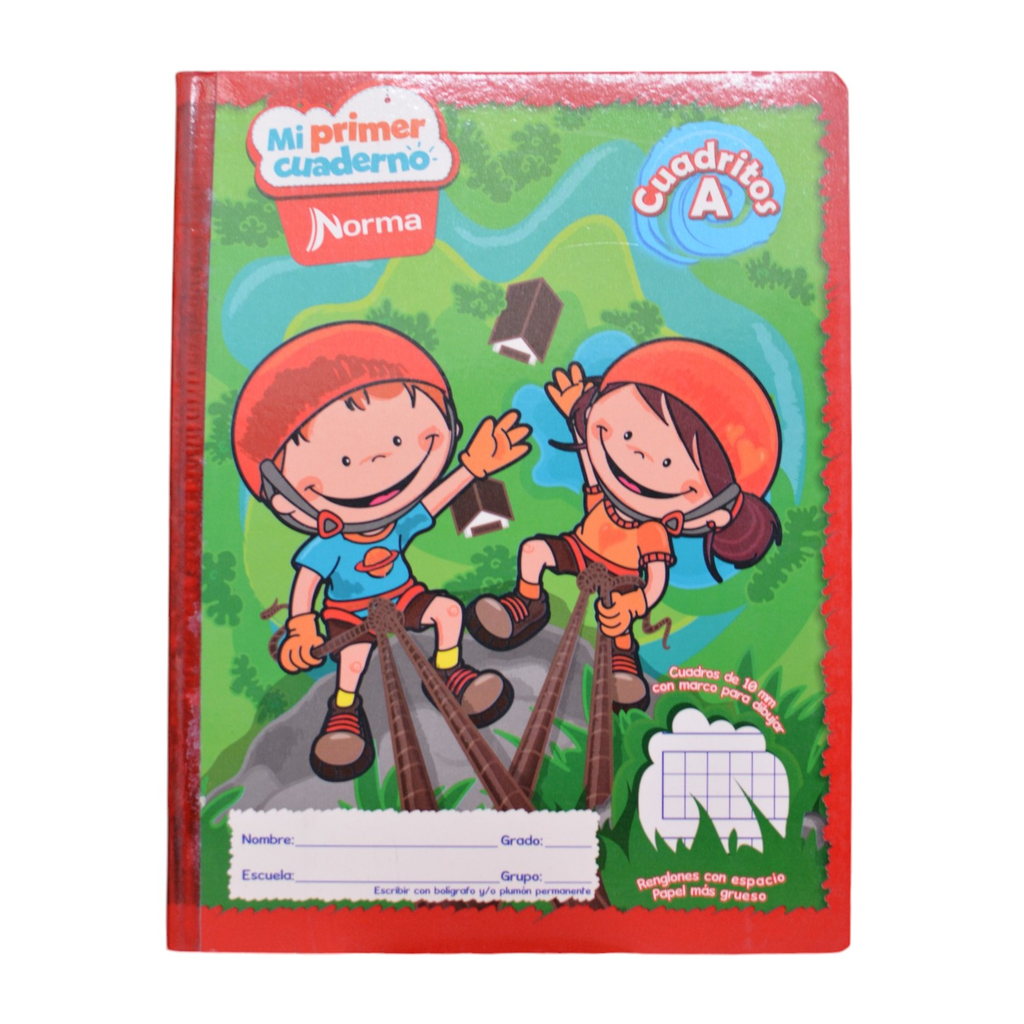 [CAR529822] CUADERNO NORMA 529822 COSIDO MI PRIMER CUAD.CUADRITOS A C10