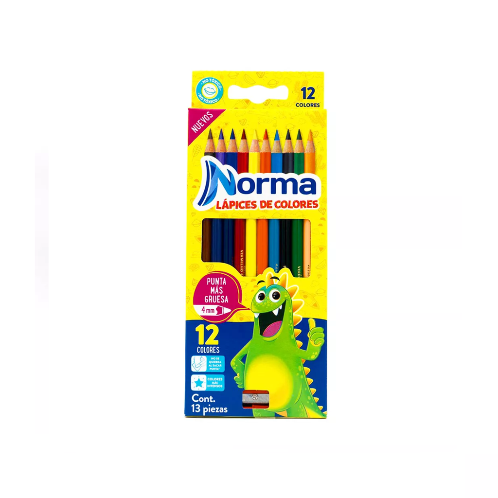 LAPICES DE COLORES NORMA C/12