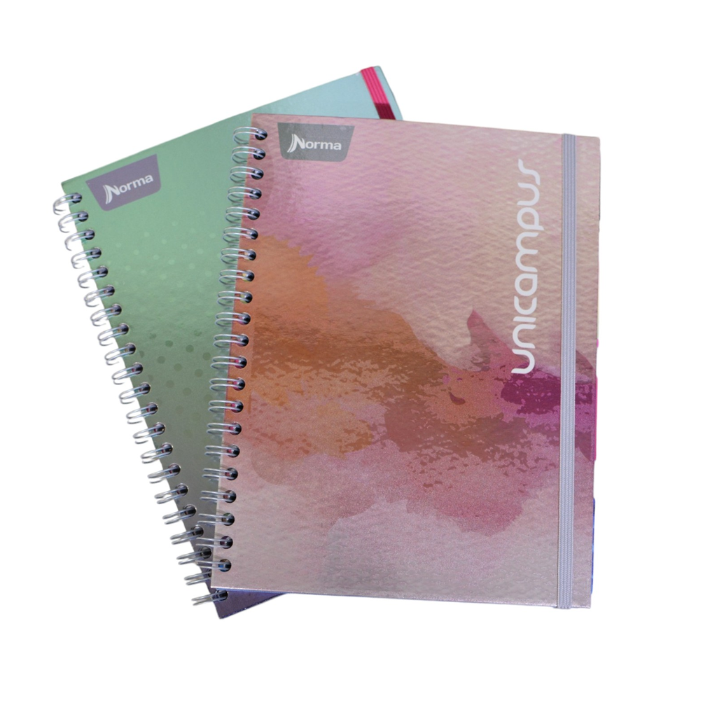 CUADERNO NORMA 582878 UNICAMPUS METALICO 120 HOJAS RAYA