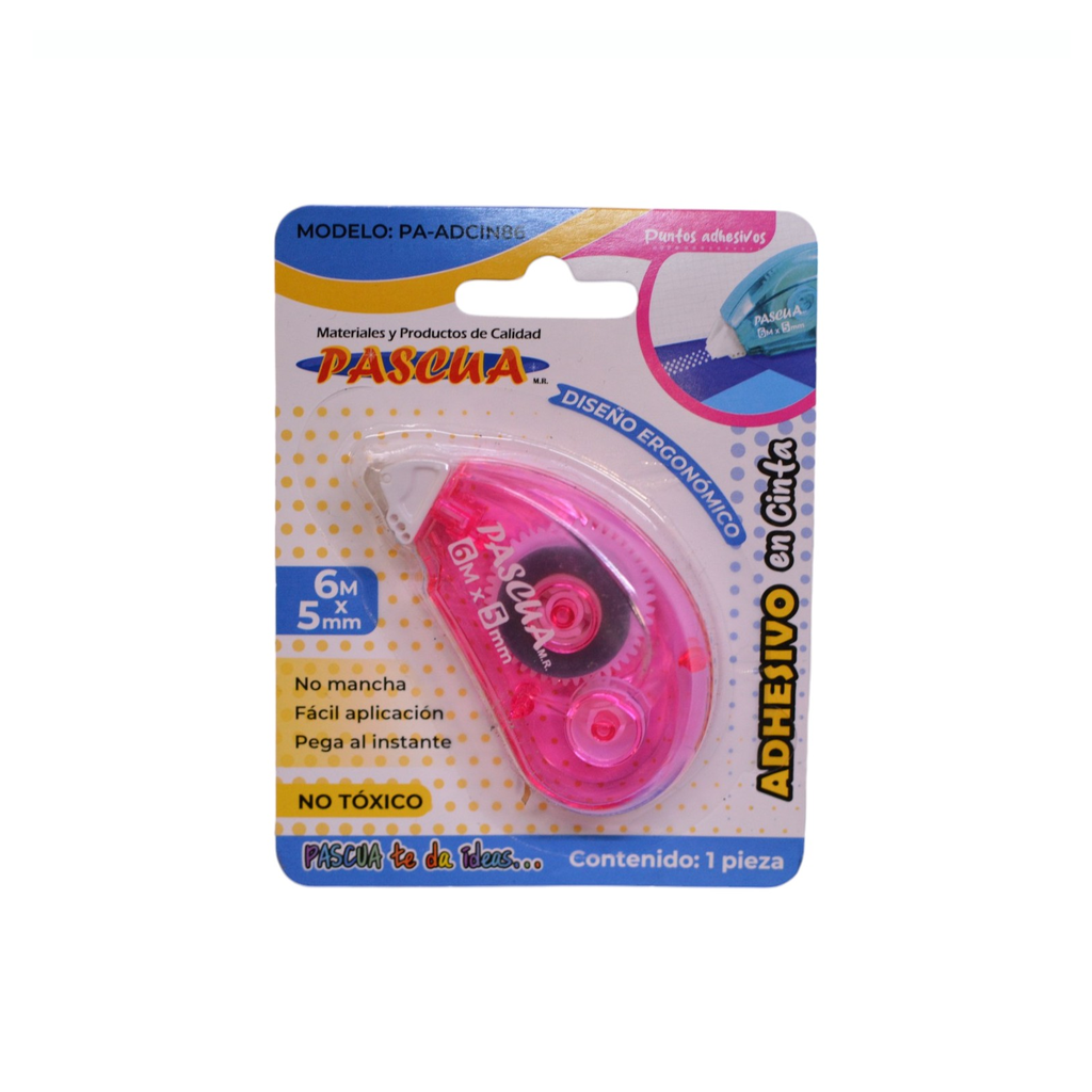ADHESIVO EN CINTA 6X5MM ASCIN86 PASCUA