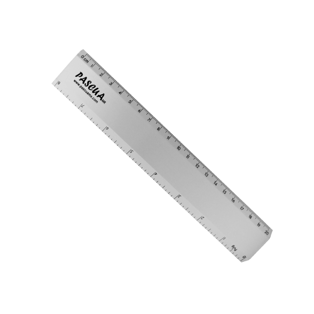 REGLA METALICA DE ALUMINIO 20CM