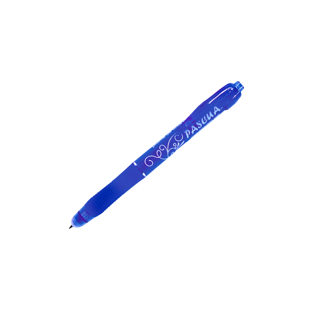 [FUMPLUBOR10] PLUMA TINTA GEL BORRABLE AZUL PASCUA