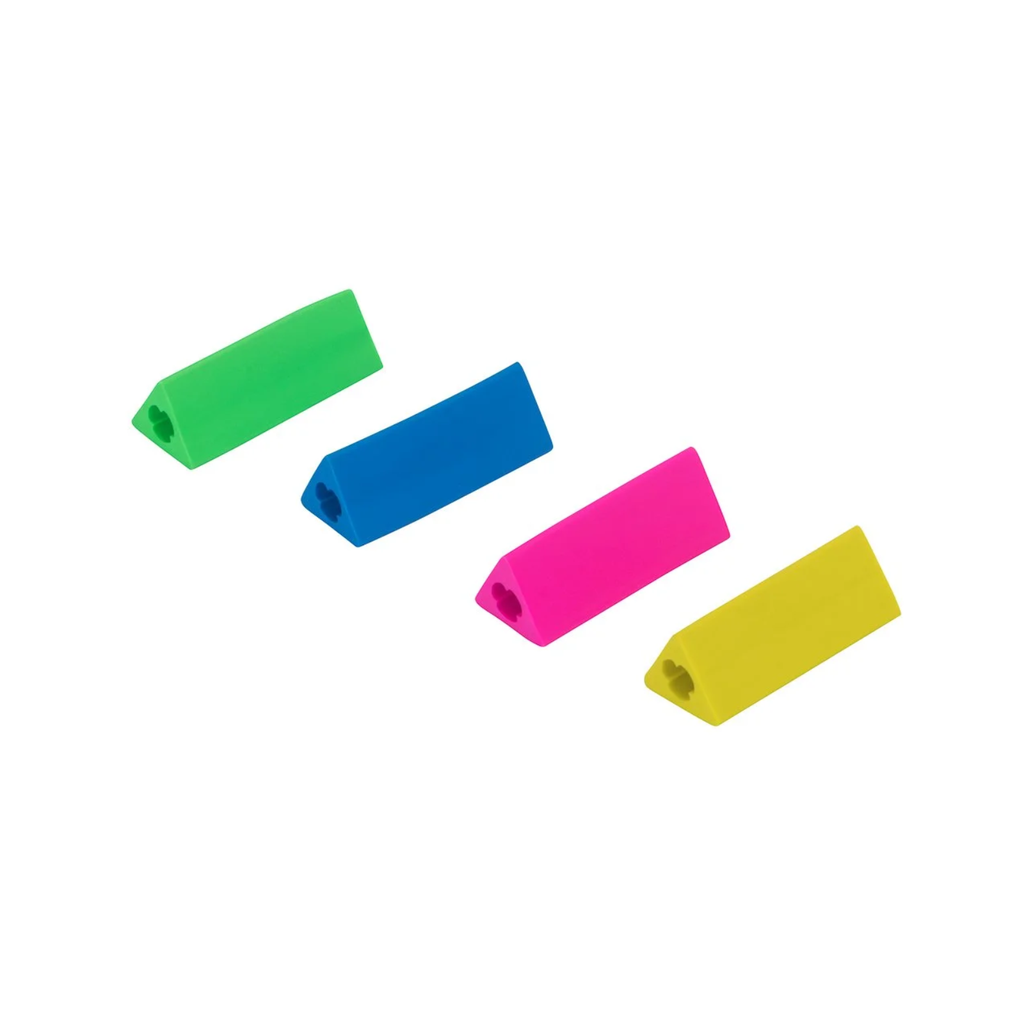 GOMA MAE DE BORRADOR P/LAPIZ C/4 PZ NEON