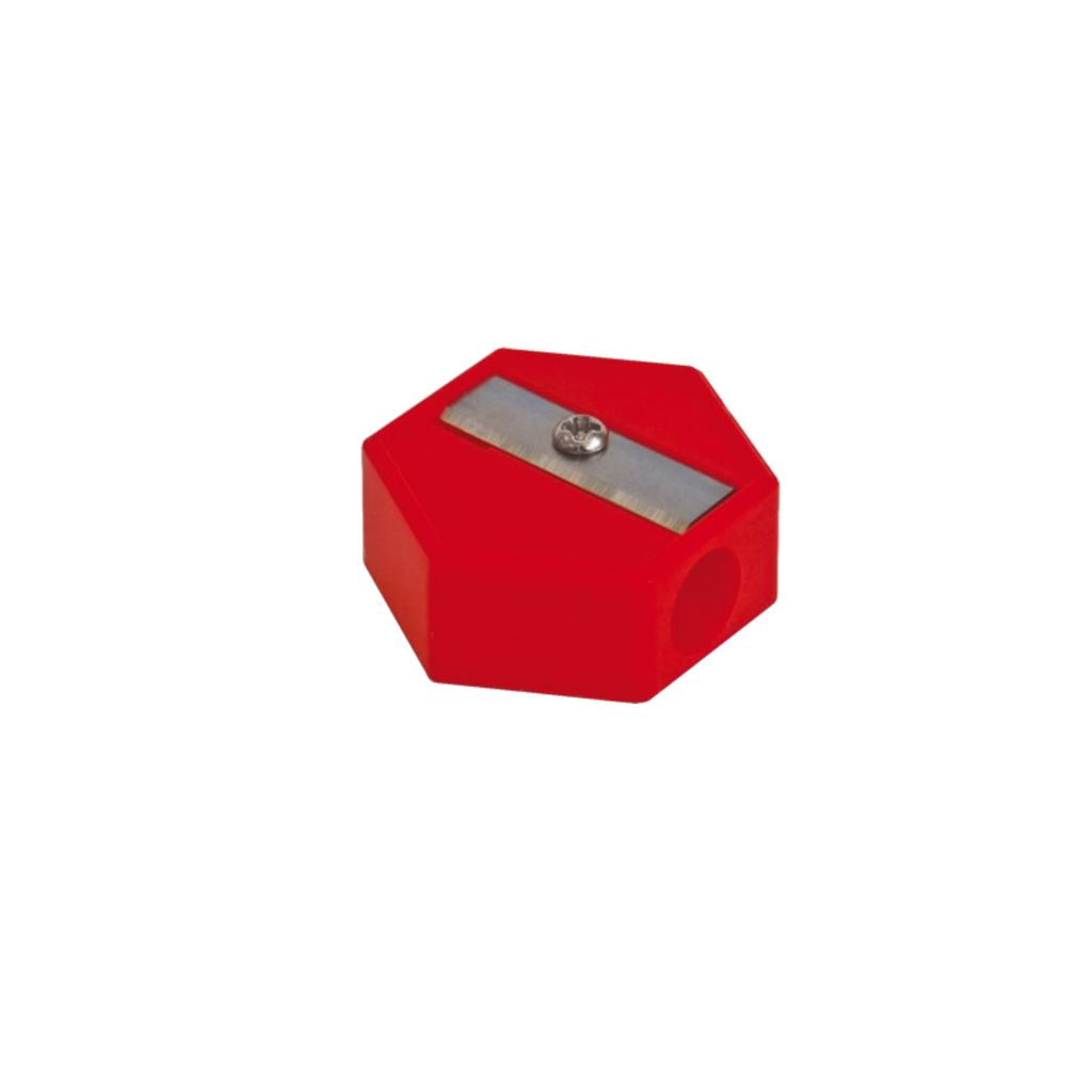SACAPUNTAS MAE PLASTICO C/25 FIG. HEXAG.