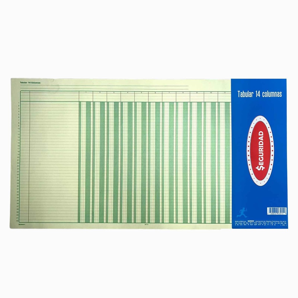 TABULAR MAYCO C/C 14 COLUMNAS