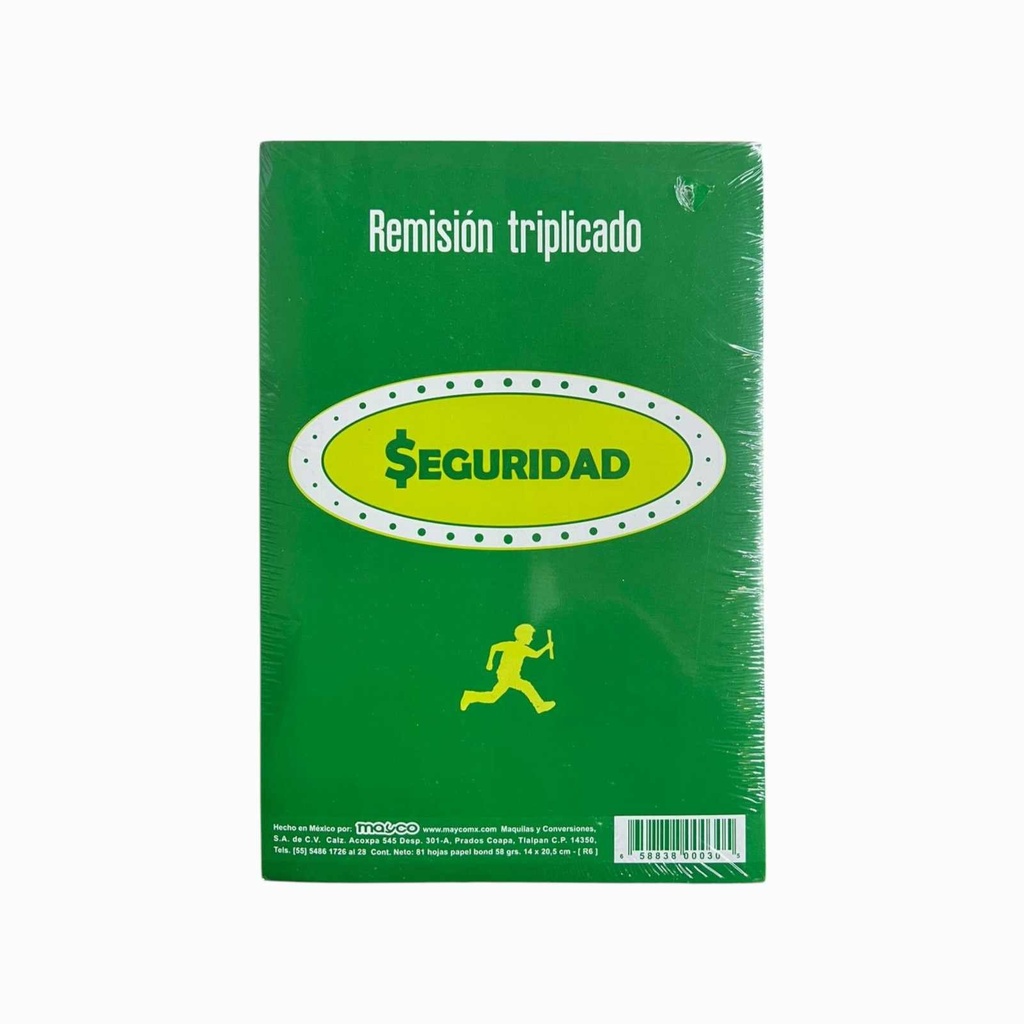 REMISION ESQUELA TRIPICADO MAYCO C/81 HJS