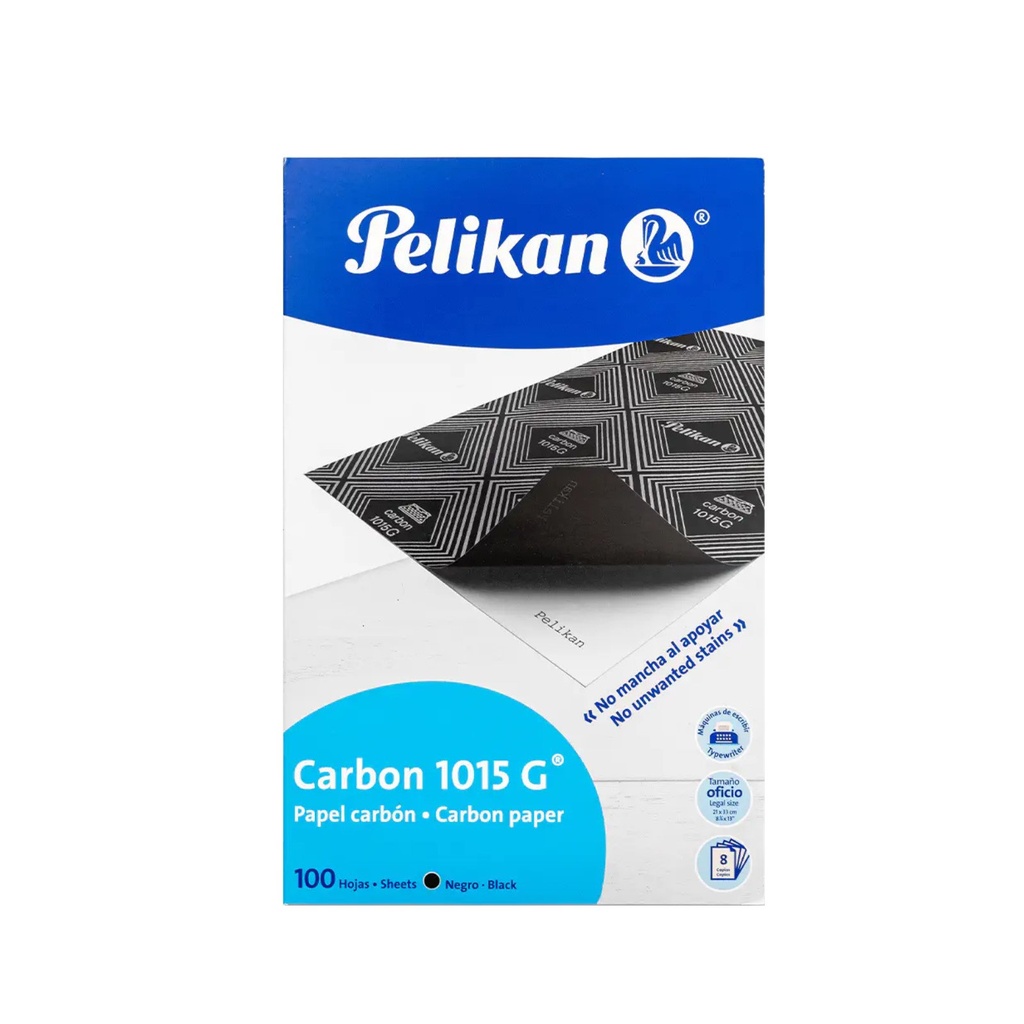 [0110006000099] PAPEL CARBON PELIKAN T/OFI 100P #1015G