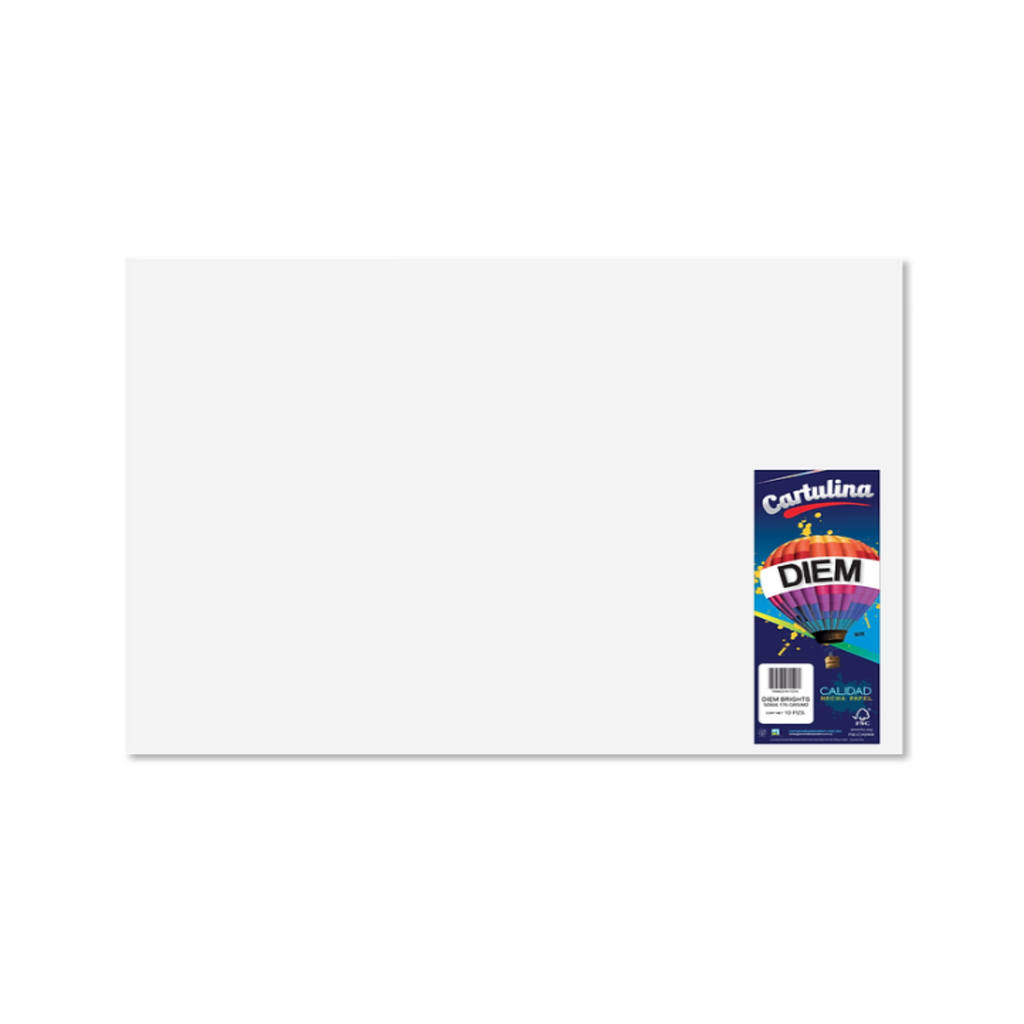 CARTULINA MEXICANA BLANCA