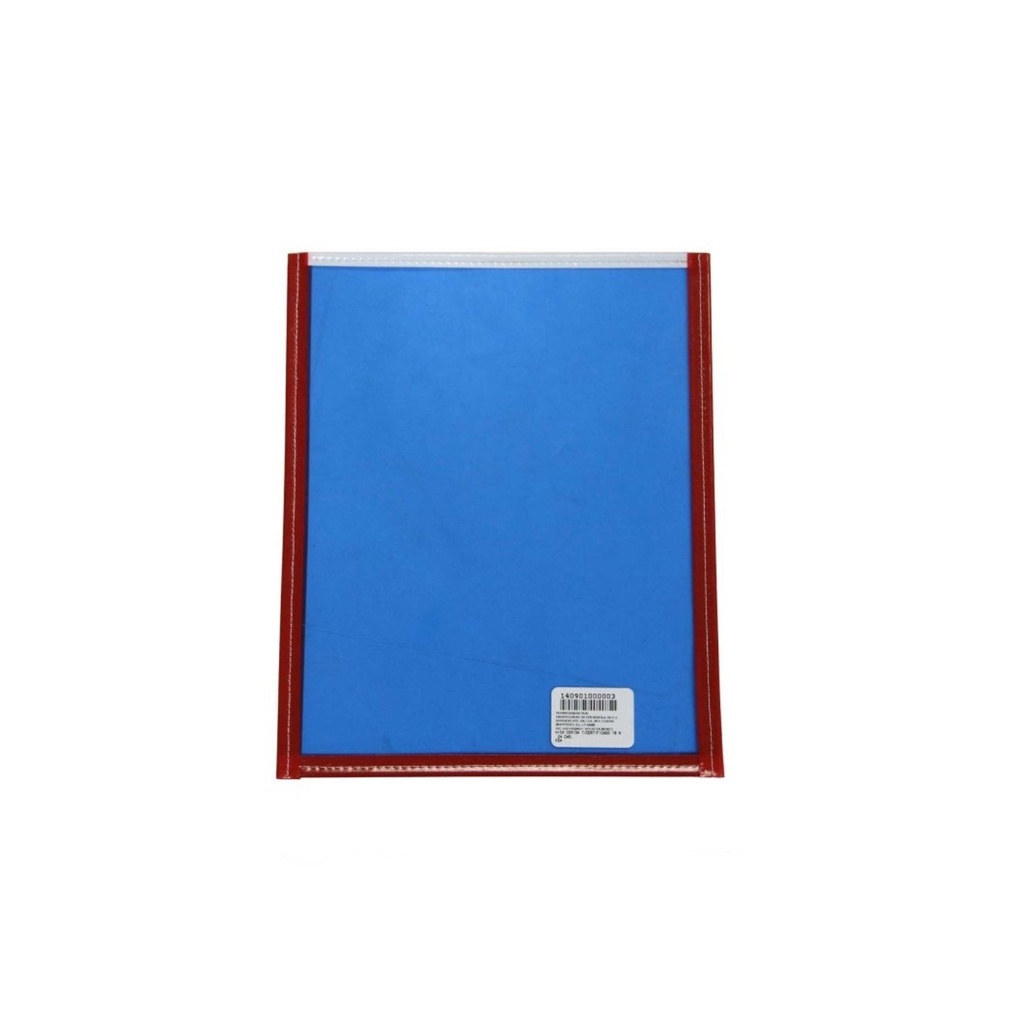 [038600] MICA COSIDA TAMAÑO CERTIFICADO AZUL