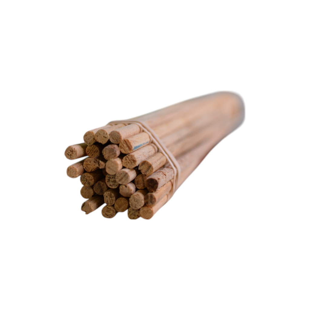 TARUGO DE MADERA C/30 PZAS  45 CM DELGAD