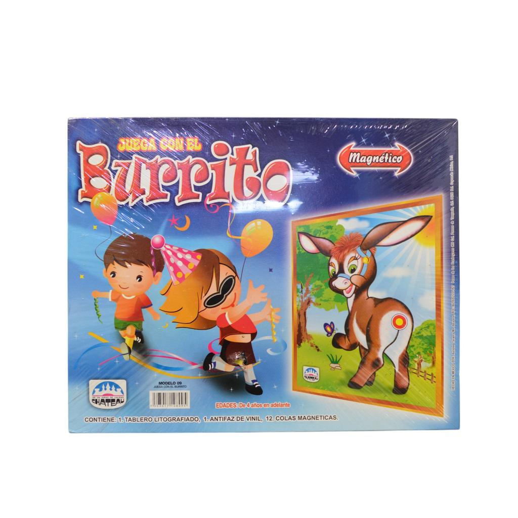 JUEGO PONLE LA COLA AL BURRO