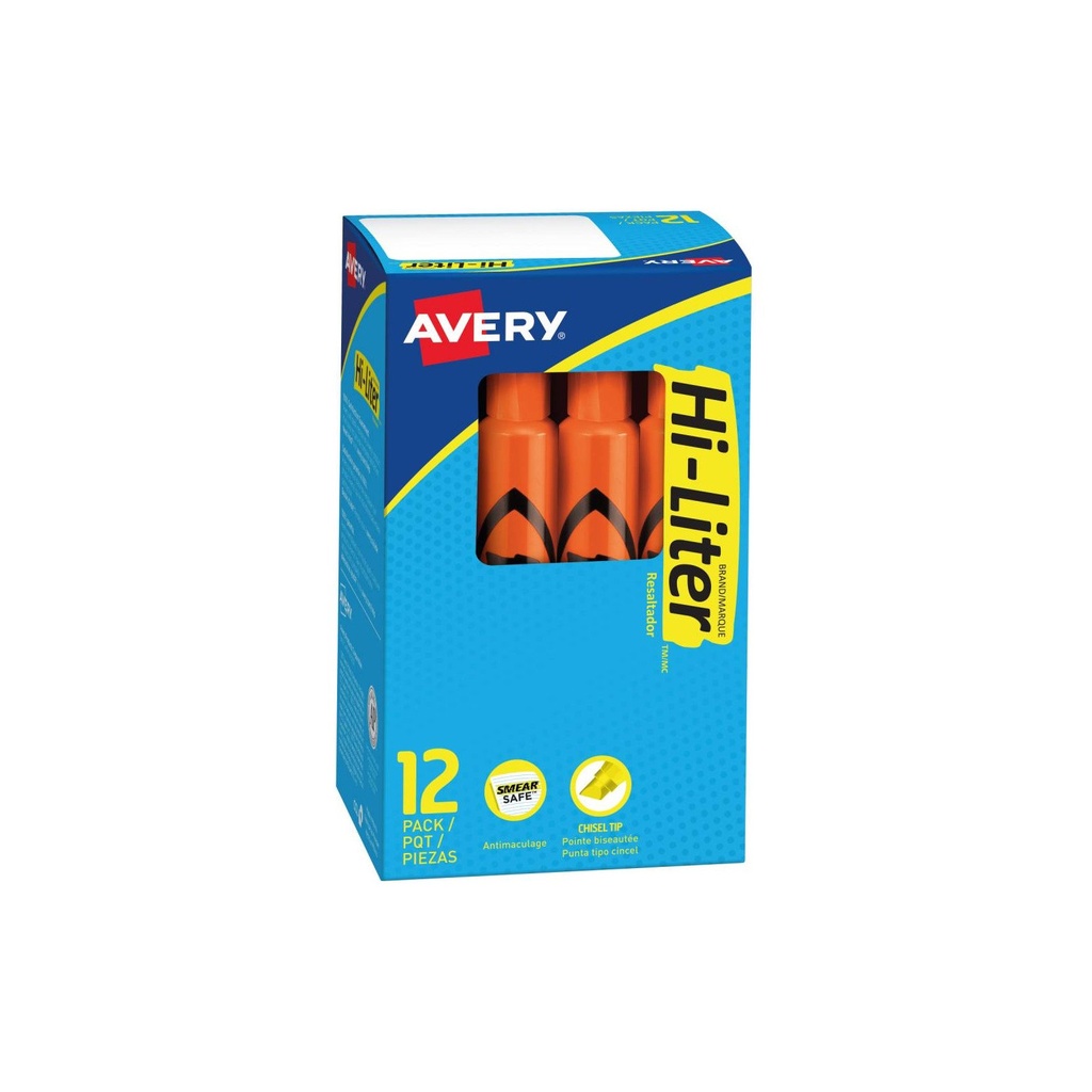 [24050] MARCADOR RESALTADOR HI-LITER NARANJA