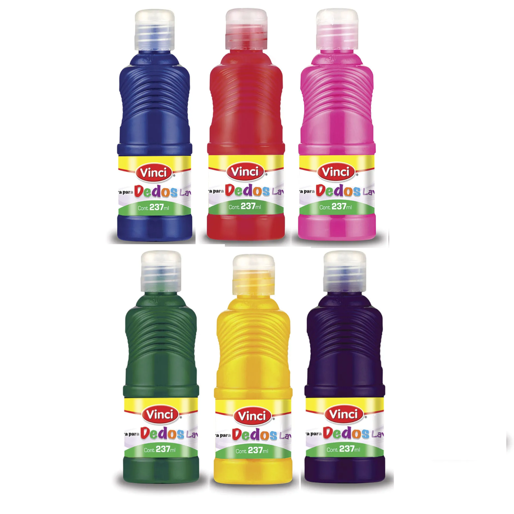 [7501014601304] PINTURA VINCI DEDOS LAVABLE 237ML