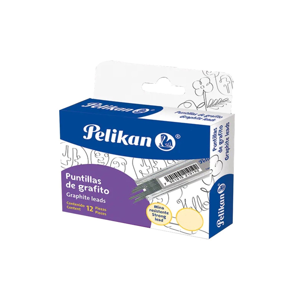 [7501015216804] PUNTILLA PELIKAN 7MM HB PZA