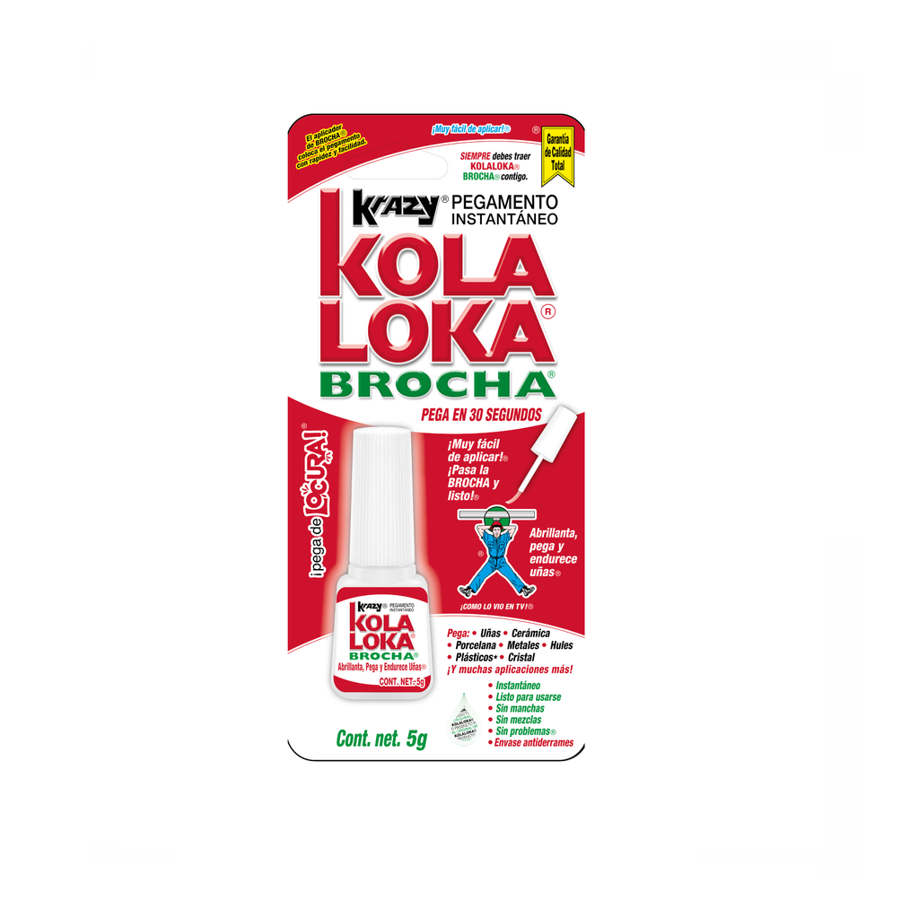PEGAMENTO KOLA LOKA C/BROCHA 5G. LBR-5