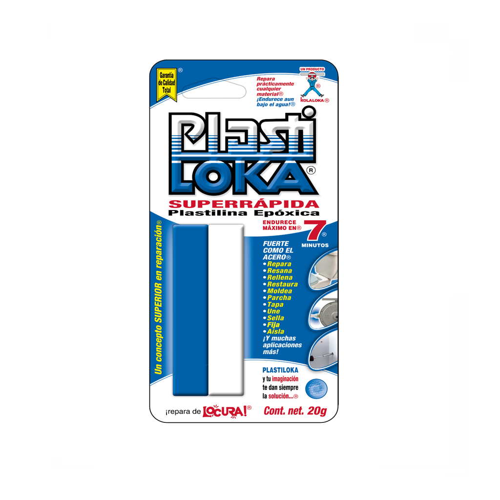 PEGAMENTO PLASTI LOKA SUPER RAPIDA 20G PLS-20