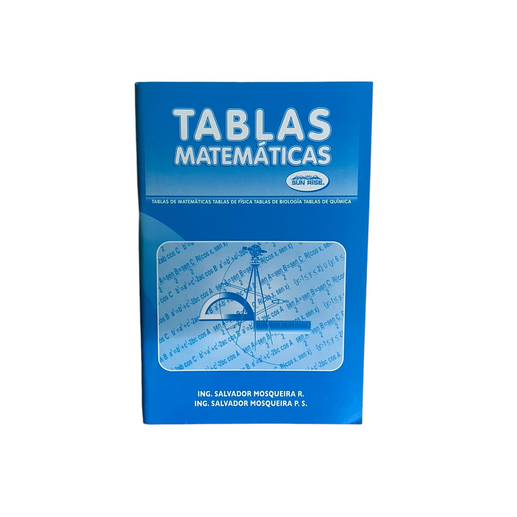TABLAS DE MATEMATICAS