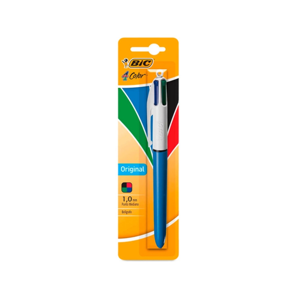 BOLIGRAFO BIC 4 COLORES P.MEDIANO