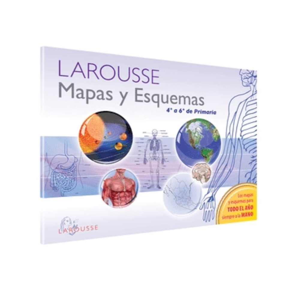 MAPAS Y ESQUEMAS 4-6TO LAROUSSE #1162