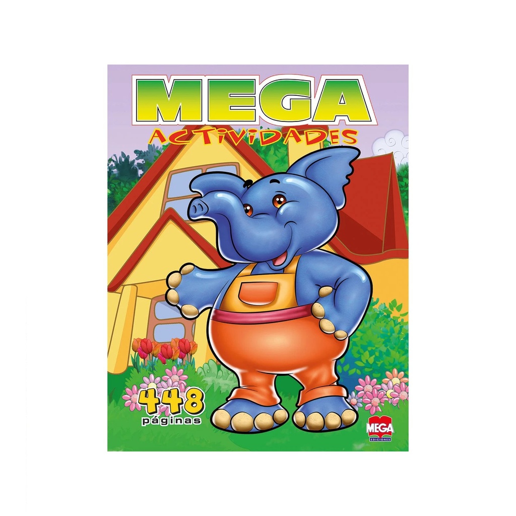[9786072104617] LIBRO P/ILUMINAR MEGA ACTIVIDADES 448PAG. #6773