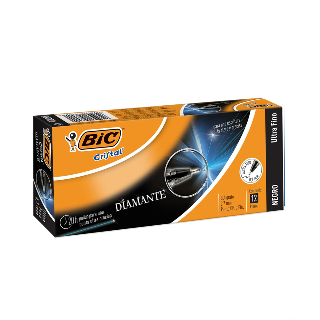 [BIC129030] BOLIGRAFO BIC DIAMANTE FINO NEGRO