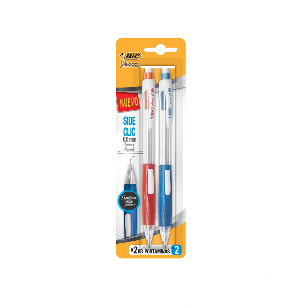 LAPICERO BIC VELOCITY C/2 PIEZAS