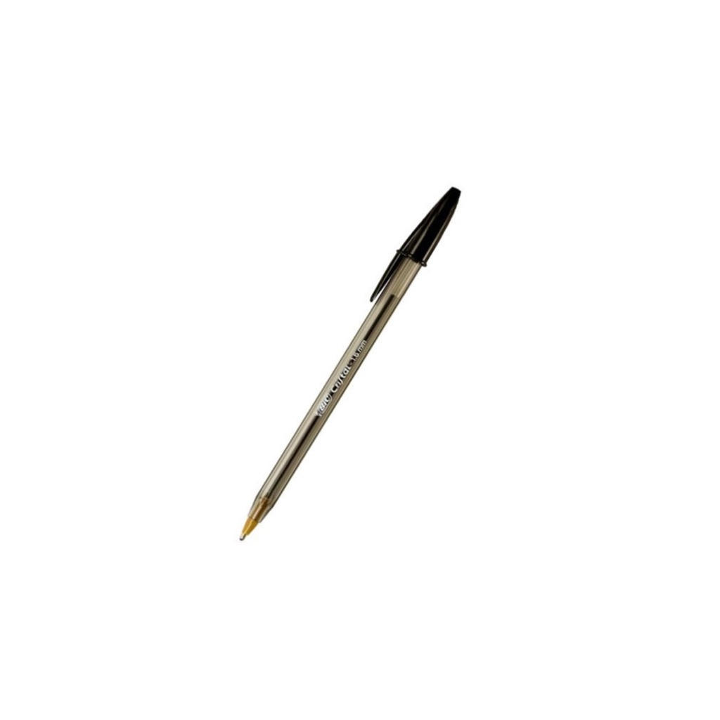 BOLIGRAFO 1.6MM CRISTAL INTENSO NEGRO PZA