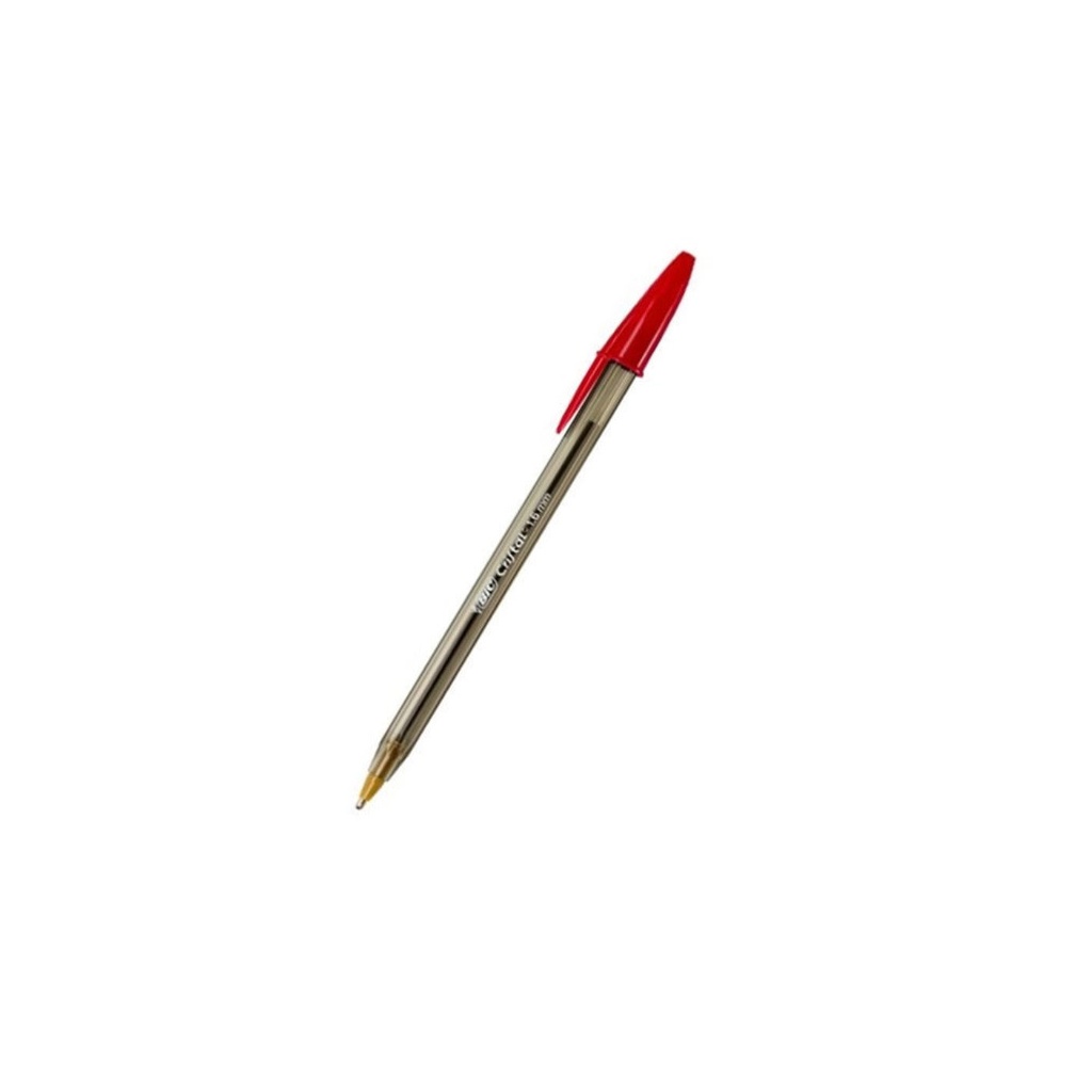 [BIC924471] BOLIGRAFO 1.6 MM CRISTAL INTENSO ROJO PZA