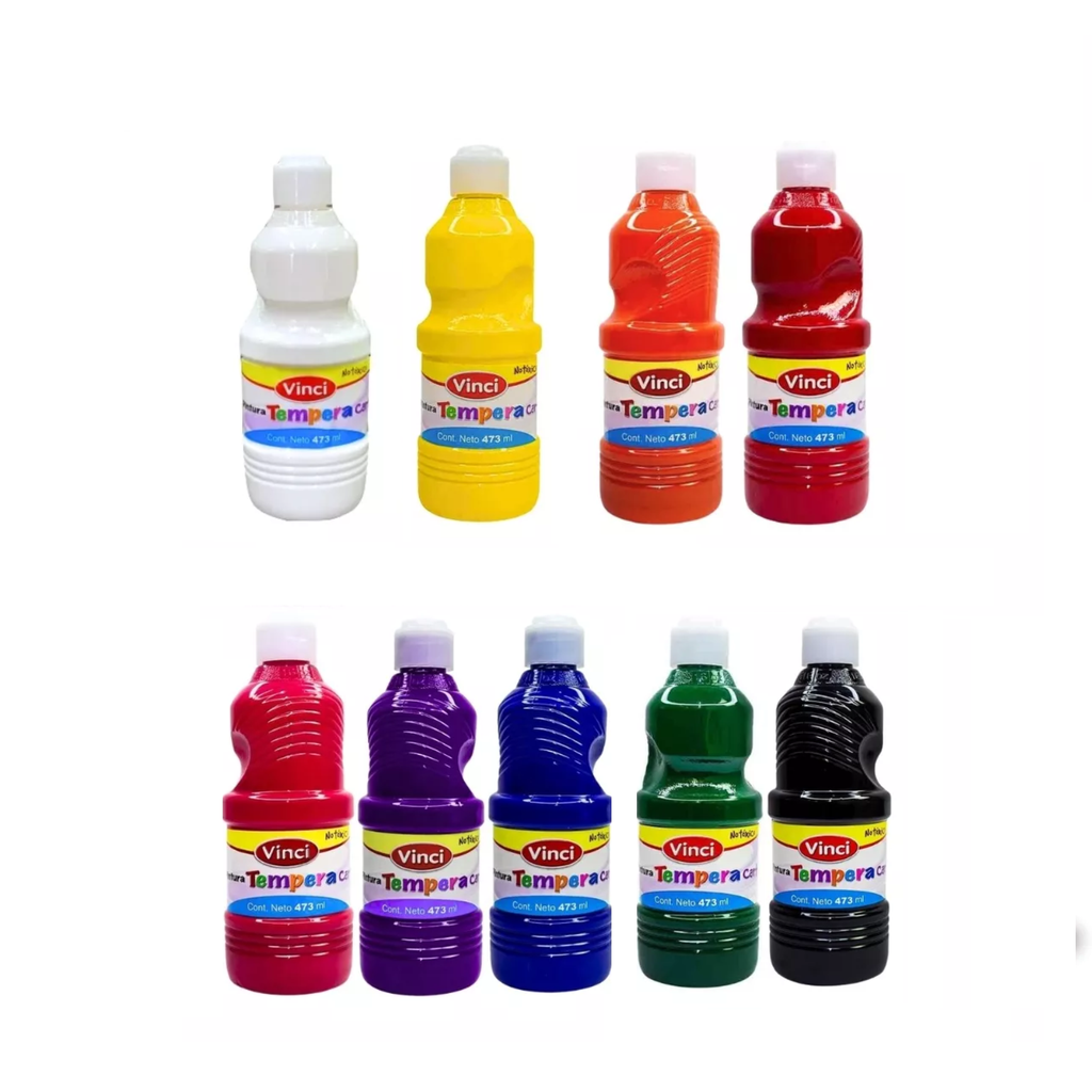 TEMPERA VINCI 473ML V. COLORES