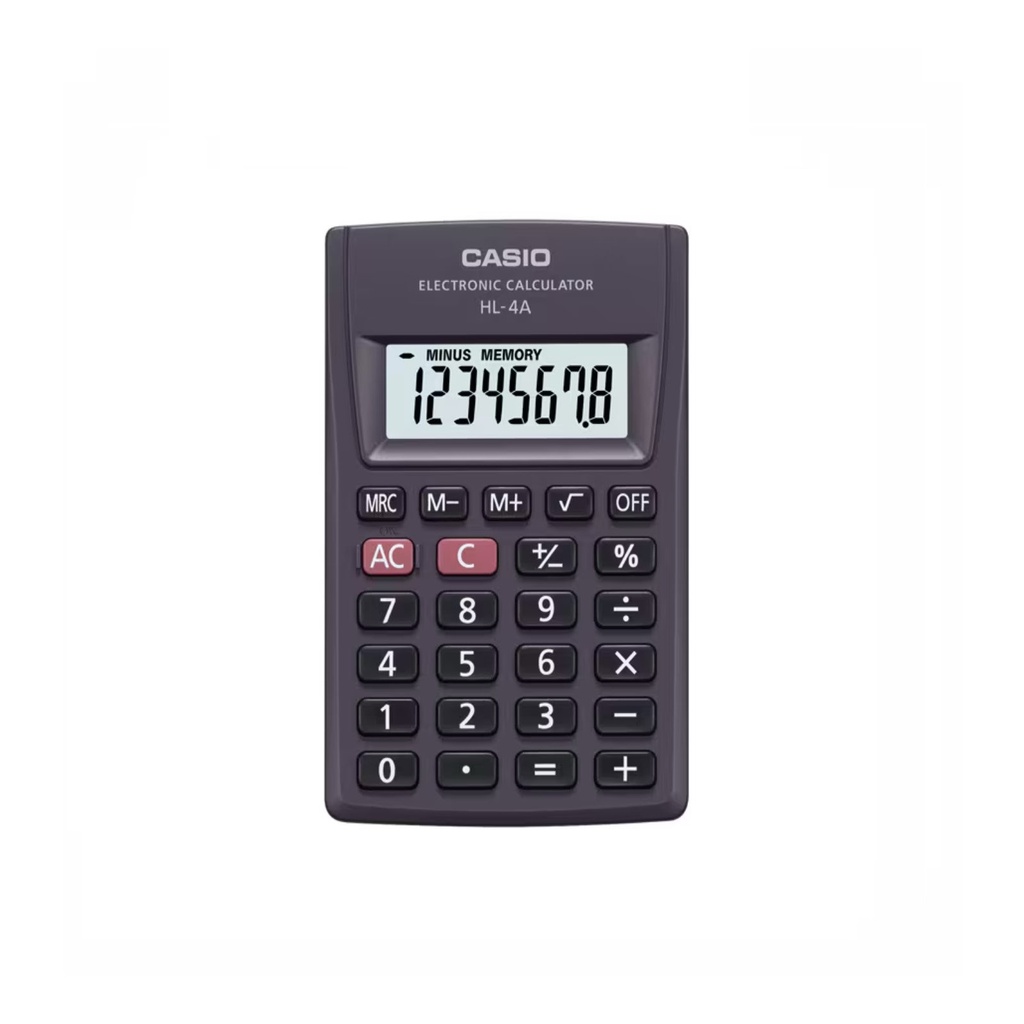 [HL-4A-S-MH] CALCULADORA CASIO HL-4A-S