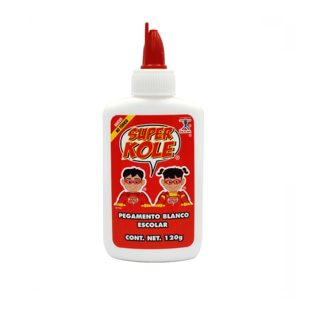 [KOL0120] PEGAMENTO BLANCO ESCOLAR SUPER KOLE 120G