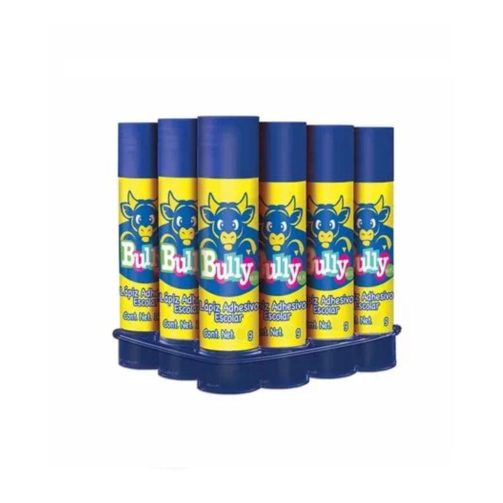PEGAMENTO LAPIZ ADHES.BULLY BCO 18GR