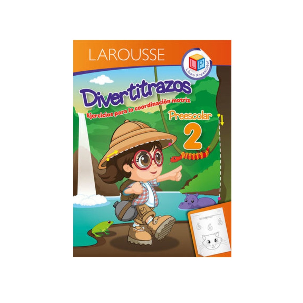 DIVERTITRAZOS 2 PRESCOLAR LAROUSSE