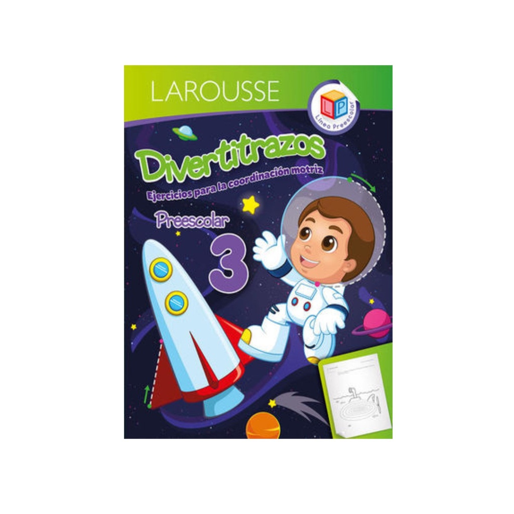 DIVERTITRAZOS 3 PRESCOLAR LAROUSSE