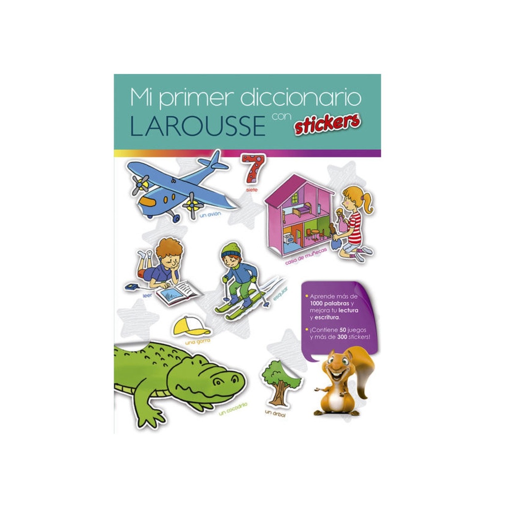 [LAR6378] DICCIONARIO LAROUSSE MI PRIMER DICCIONARIO CON STICKERS