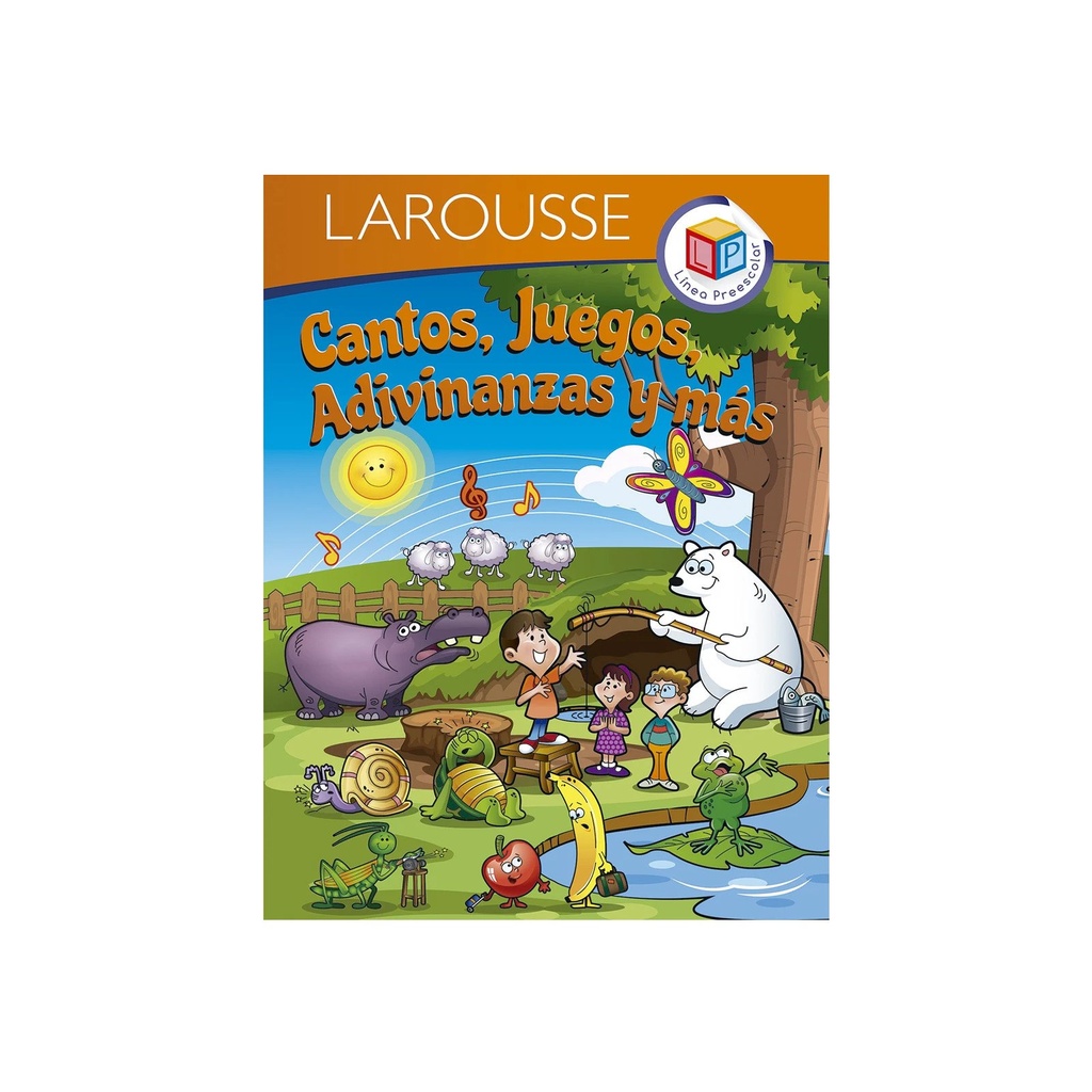 LIBRO P/ILUMINAR CANTOS, JUEGO Y ADIVINANZAS LAROUSSE