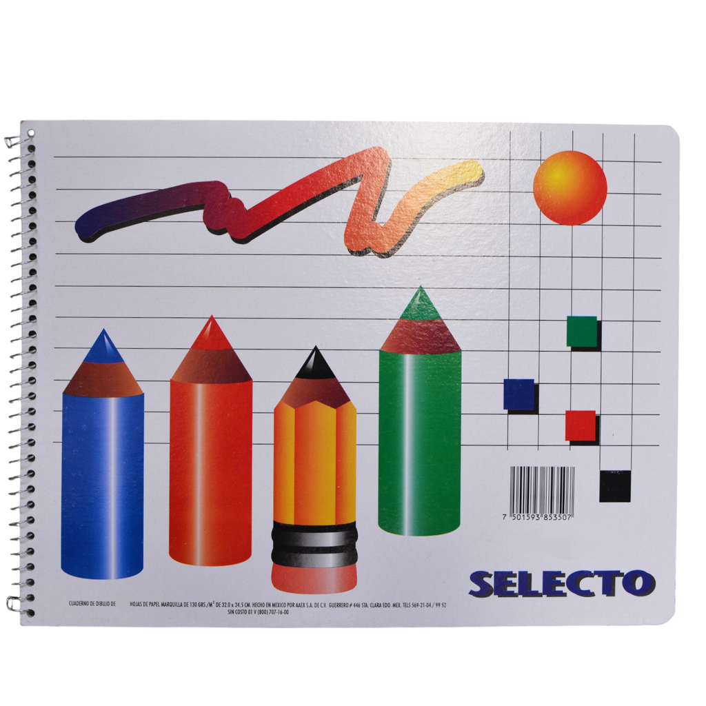 CUADERNO SELECTO DIBUJO MARQUILLA 50H