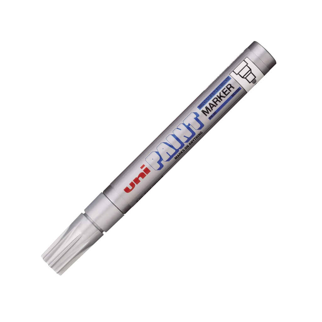 [NEW000085] MARCADOR DE TINTA UNIPAINT PJ-1PX-203 C/1PZ PLATA