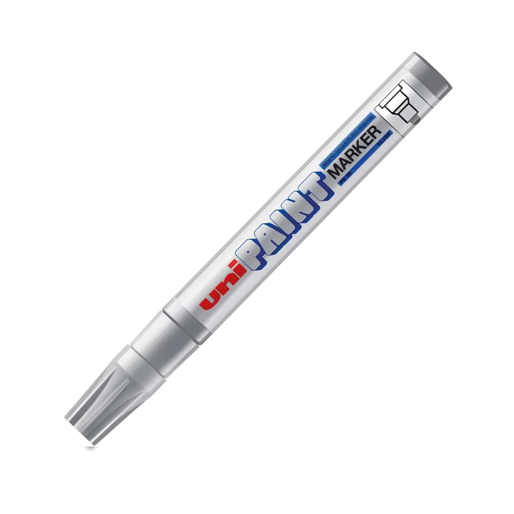[NEW000087] MARCADOR DE TINTA UNIPAINT PX-20 PLATA