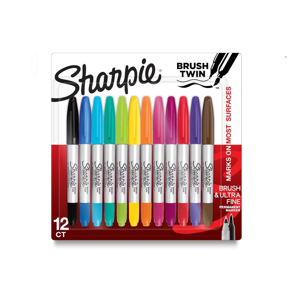 [NEW000139] MARCADOR SHARPIE PF-TWIN SURTIDO C/12 PZAS