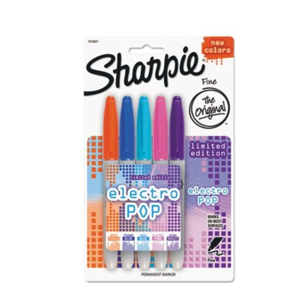 [NEW038416] MARCADOR SHARPIE P.ULTRAFINO ELECTRO POP SURTIDO C/5