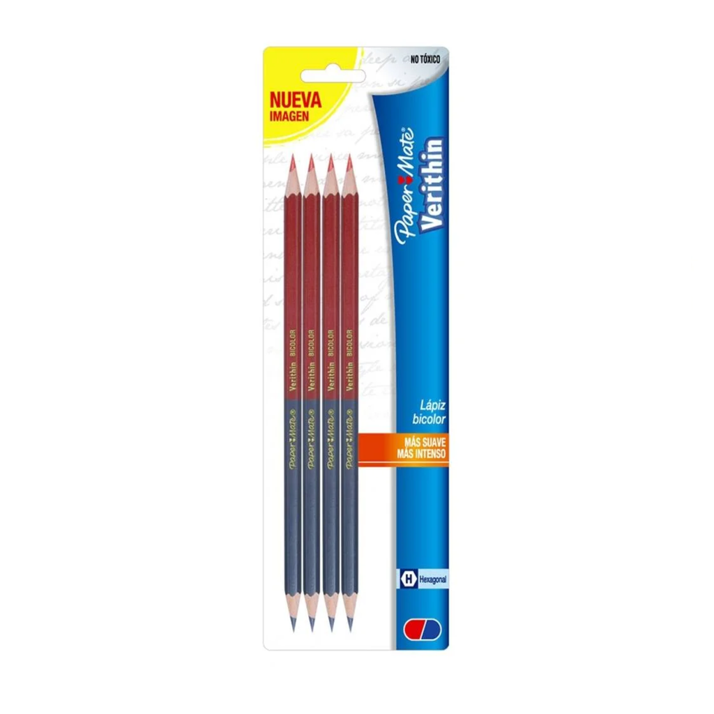 LAPIZ VERITHIN BICOLOR PAPER MATE C/4