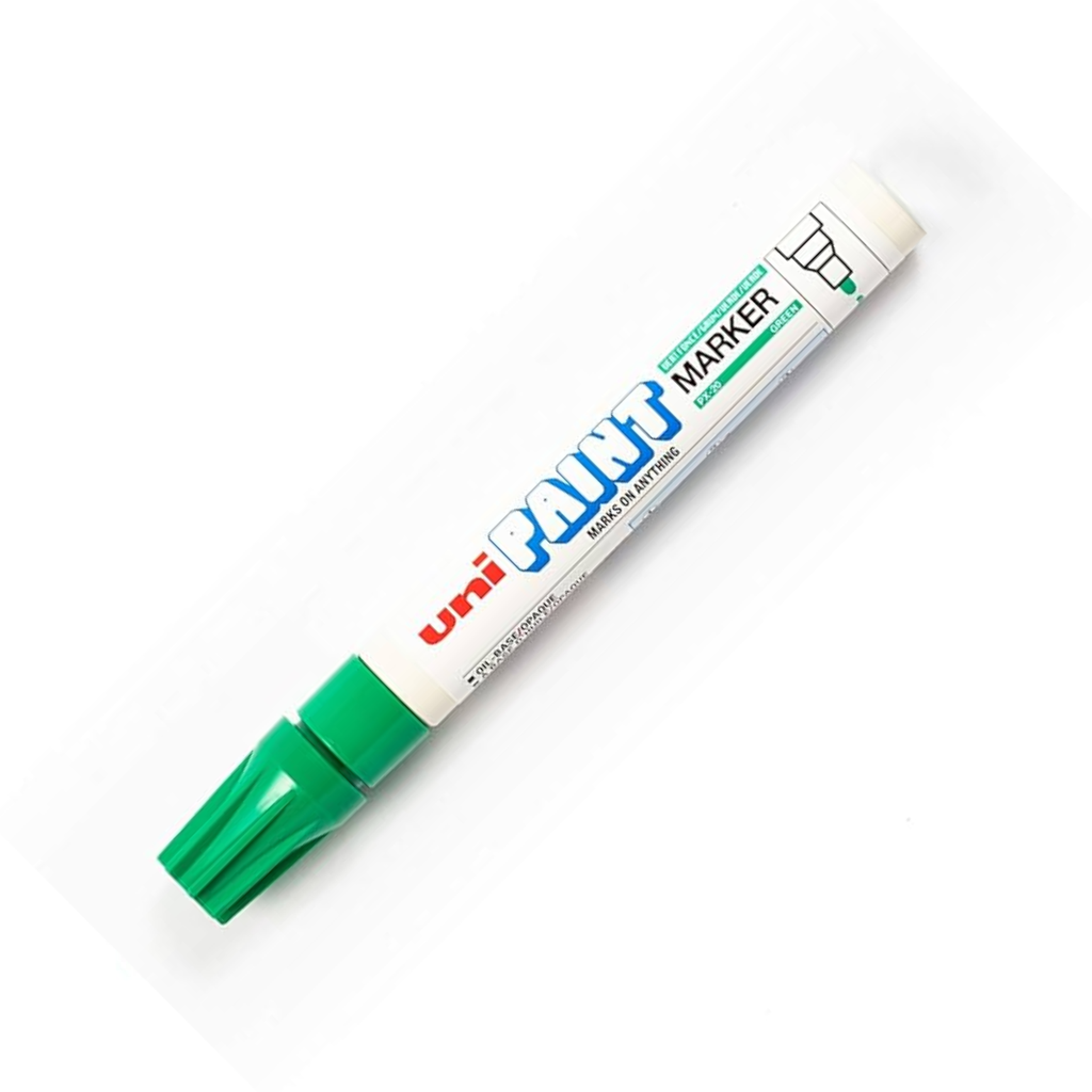 [NEW17107719128] MARCADOR DE TINTA UNIPAINT PX-20 VERDE