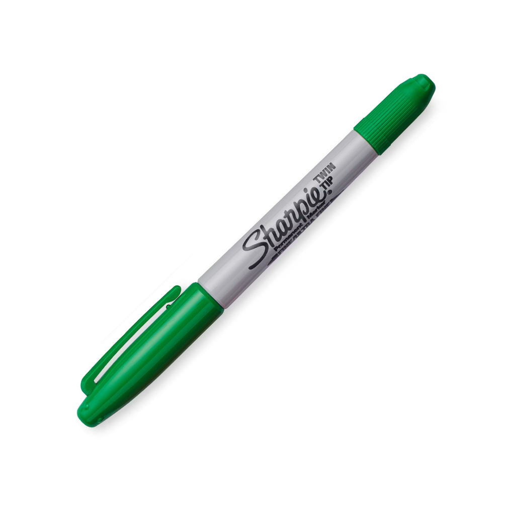 [NEW1812775] MARCADOR SHARPIE TWIN TIP  VERDE