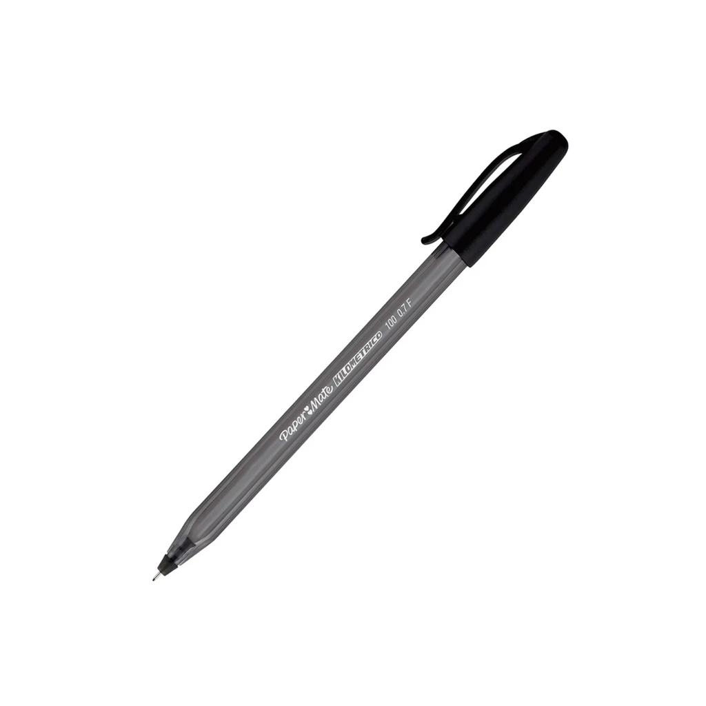BOLIGRAFO PAPER MATE KILOMETRICO NEGRO FINO MOD.100