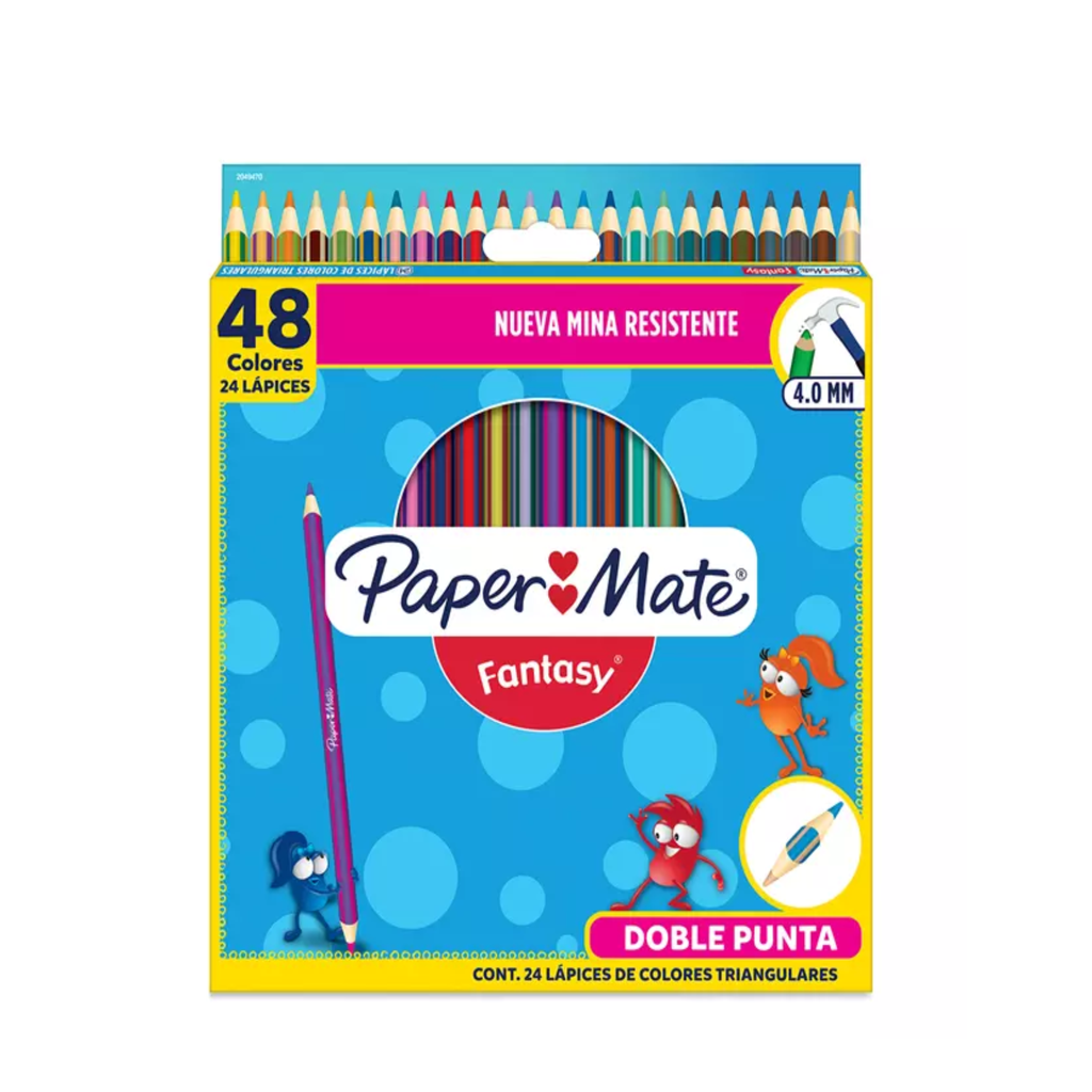 [NEW1981641] COLORES PAPER MATE FANTASY DOBLEPUNTA TRAGULARES C/24