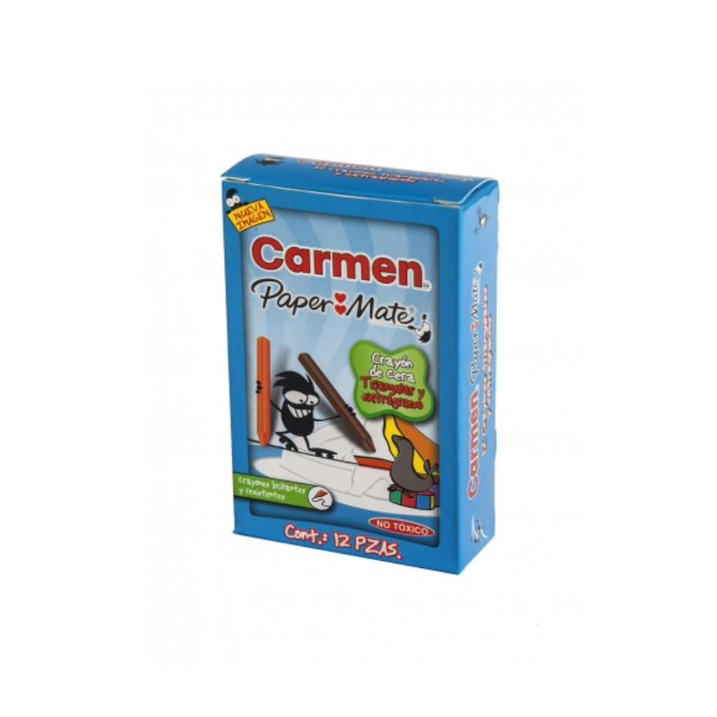 [NEW1984715] CRAYONES PAPER MATE CERA CARMEN REDONDOS C/12PZS